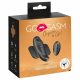 GoGasm Panty - oplaadbare, draadloze clitoris vibrator (zwart)