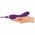 Javida - 2in1 oplaadbare clitorisstimulator en vibrator set (paars)