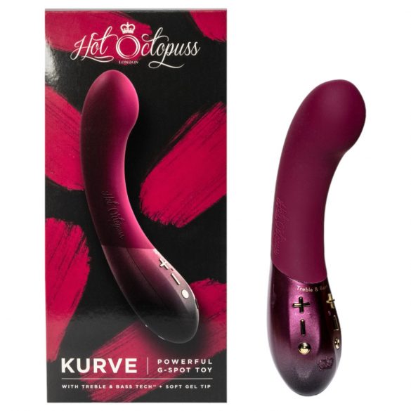 Hot Octopuss Kurve - Oplaadbare Waterdichte G-spot Vibrator (Paars)