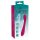 SMILE G-spot - herlaadbare, geribbelde G-spot vibrator (paars)