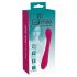 SMILE G-spot - herlaadbare, geribbelde G-spot vibrator (paars)