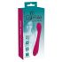 SMILE G-spot - herlaadbare, geribbelde G-spot vibrator (paars)