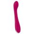 SMILE G-spot - herlaadbare, geribbelde G-spot vibrator (paars)