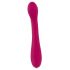 SMILE G-spot - herlaadbare, geribbelde G-spot vibrator (paars)