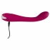 SMILE G-spot - herlaadbare, geribbelde G-spot vibrator (paars)