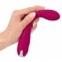 SMILE G-spot - herlaadbare, geribbelde G-spot vibrator (paars)