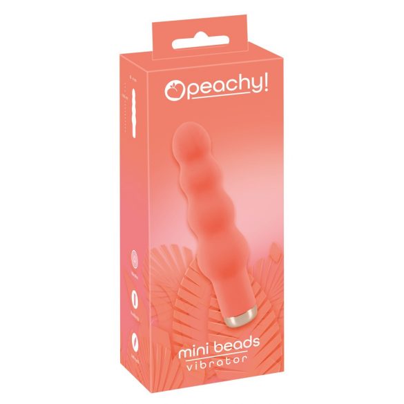 You2Toys peachy! mini beads - herlaadbare, parels vibrator (perzik)