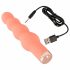 You2Toys peachy! mini beads - herlaadbare, parels vibrator (perzik)