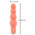 You2Toys peachy! mini beads - herlaadbare, parels vibrator (perzik)