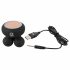 You2Toys CUPA Mini - oplaadbare verwarmde massagetril (zwart)