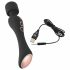 You2Toys CUPA Wand - oplaadbare 2in1 massager vibrator (zwart)