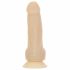 Naked Addiction Roterende 7 - oplaadbare, draaiende vibrator (18cm) - natuur