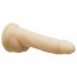 Naked Addiction Roterende 7 - oplaadbare, draaiende vibrator (18cm) - natuur