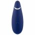 Womanizer Premium 2 - oplaadbare luchtdruk clitoris stimulator (blauw)