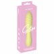 Cuties Mini 3 - oplaadbare, waterdichte vibrator (geel)