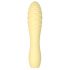 Cuties Mini 3 - oplaadbare, waterdichte vibrator (geel)