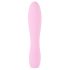 Cuties Mini 3 - oplaadbare, waterdichte, geribbelde vibrator (roze)