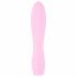 Cuties Mini 3 - oplaadbare, waterdichte, geribbelde vibrator (roze)