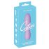 Cuties Mini 3 - oplaadbare, waterdichte, spiraal vibrator (paars)