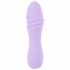 Cuties Mini 3 - oplaadbare, waterdichte, spiraal vibrator (paars)