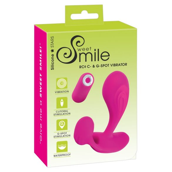 SMILE RC - oplaadbare, draadloze G-spot vibrator (roze)