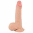 Nature Skin - dildo met huid - 19cm (natuurlijk)