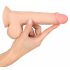 Nature Skin - dildo met huid - 19cm (natuurlijk)