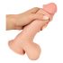 Natute Skin - dildo met huid - 20cm (natuurlijk)