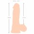 Natute Skin - dildo met huid - 20cm (natuurlijk)