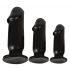 Anos Trainig Kit - anale dildo set (3-delig) - zwart