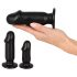 Anos Trainig Kit - anale dildo set (3-delig) - zwart