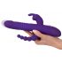 SMILE Triple - oplaadbare, drievoudige arm, draaiende-stotende vibrator (lila)