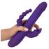 SMILE Triple - oplaadbare, drievoudige arm, draaiende-stotende vibrator (lila)