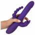 SMILE Triple - oplaadbare, drievoudige arm, draaiende-stotende vibrator (lila)