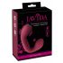 Javida Thumping - pulserende G-spot en clitoris vibrator (rood)