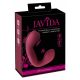 Javida Thumping - pulserende G-spot en clitoris vibrator (rood)