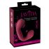 Javida Thumping - pulserende G-spot en clitoris vibrator (rood)