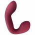 Javida Thumping - pulserende G-spot en clitoris vibrator (rood)