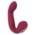 Javida Thumping - pulserende G-spot en clitoris vibrator (rood)