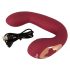 Javida Thumping - pulserende G-spot en clitoris vibrator (rood)