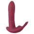 Javida RC - draadloze, 3-functie clitoris vibrator (rood)