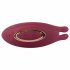 Javida RC - draadloze, 3-functie clitoris vibrator (rood)