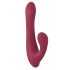 Javida - Roterende Vibrator met Clitoris-arm (Rood)