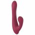 Javida - Roterende Vibrator met Clitoris-arm (Rood)