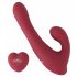 Javida - Roterende Vibrator met Clitoris-arm (Rood)