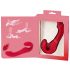 You2Toys Strapless - draadloze, herlaadbare strap-on vibrator (rood)