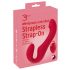 You2Toys Strapless - draadloze, herlaadbare strap-on vibrator (rood)