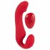 You2Toys Strapless - draadloze, herlaadbare strap-on vibrator (rood)