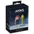 ANOS Metalen Regenboog - metalen anale dildo set (2-delig)