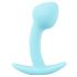 Cuties Mini Buttplug - siliconen anale dildo - blauw (2,6 cm)